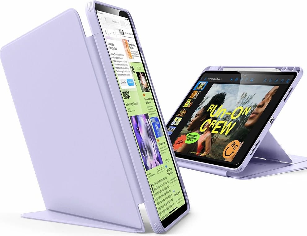 Mbështjellës ESR Flip Hybrid për iPad Air 13" 1/2, Violet