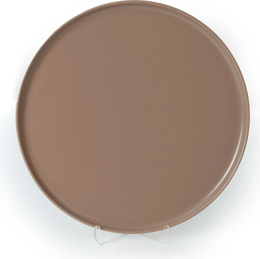 Set enësh për drekë, qeramikë, 18 copë, ngjyrë taupe, Hermia Concept, X0001346800000000000000000