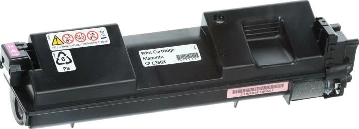 Toner, Ricoh SP C361 (408252) për SP C360X, 9000 faqe, magenta