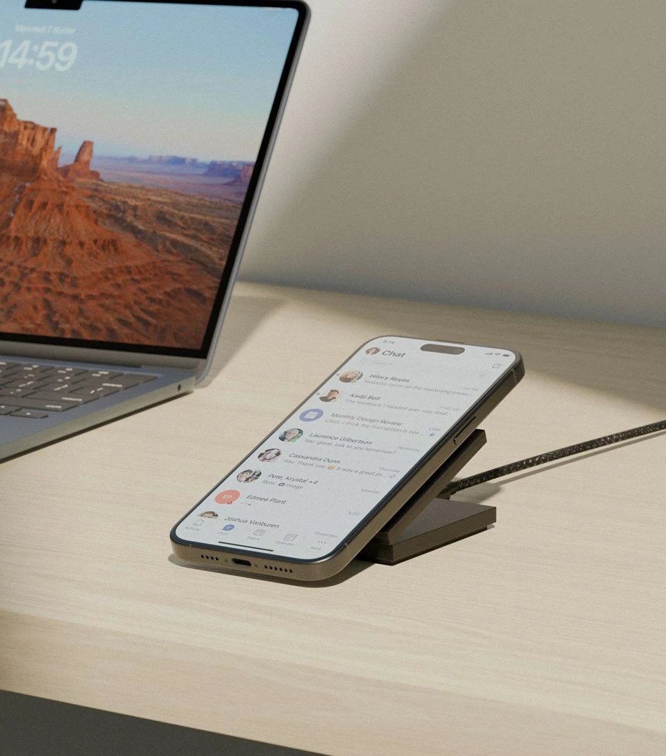 Karikues wireless Native Union Rise Solo Qi2, për celular, i zi