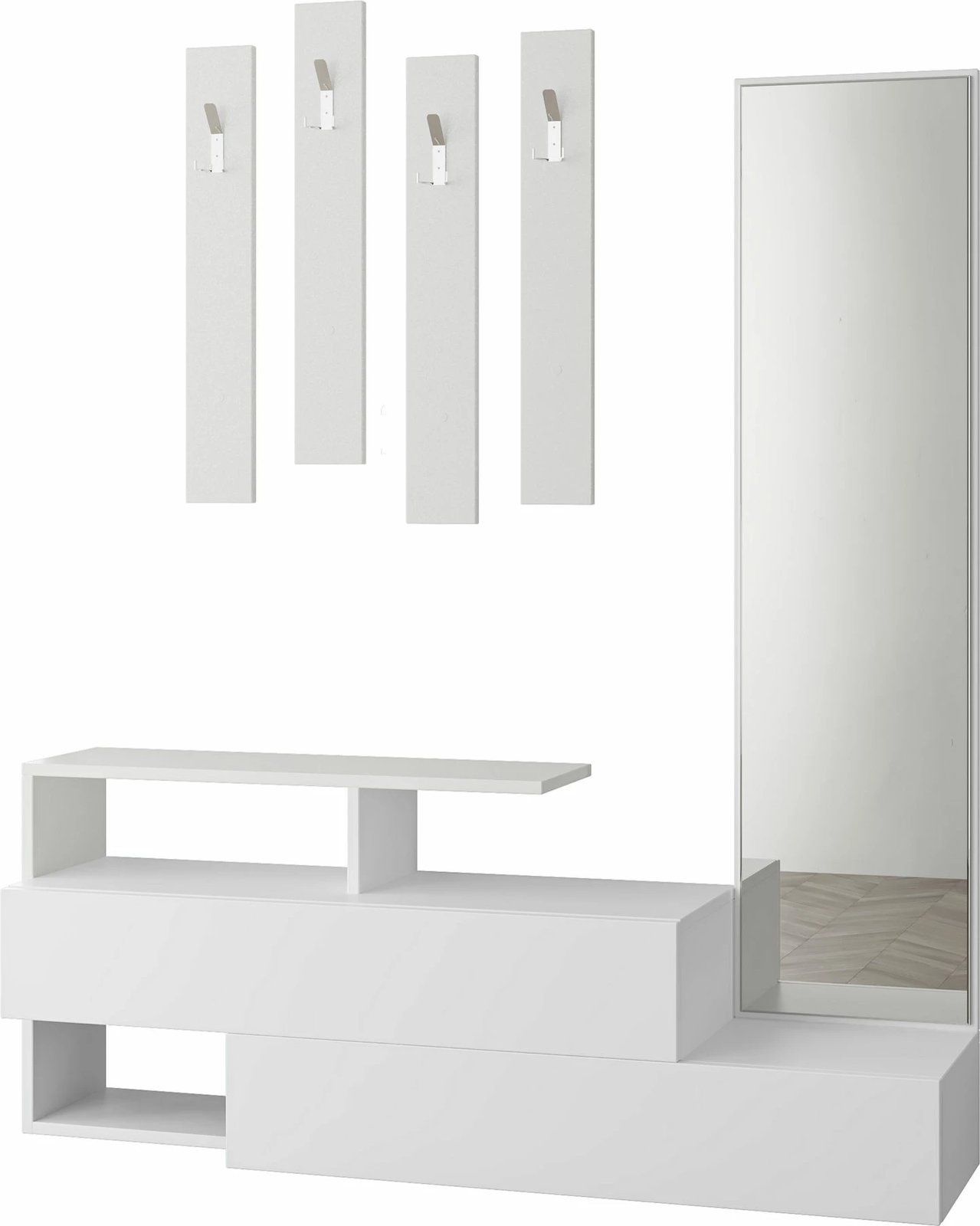 Stendë korridori Skye Decor, Ramda, e bardhë