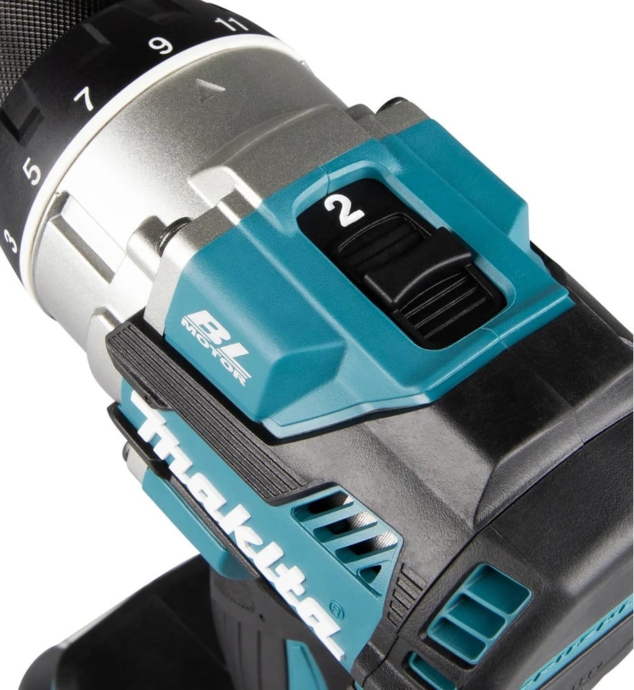 Vidë elektrike Makita DDF489RTJ, 18V, brushless, Li-Ion, kaltër/zezë