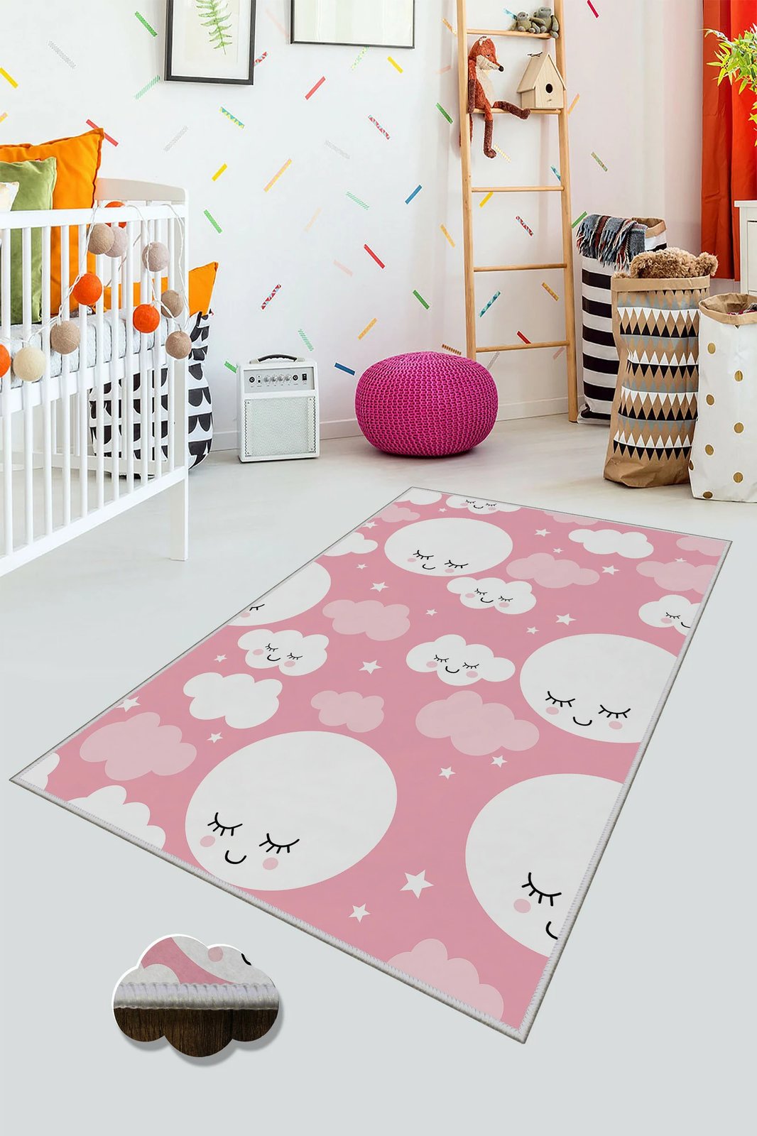 Qilim multikolor për fëmijë, 160x230cm, Conceptum Hypnose, WOOKECE036