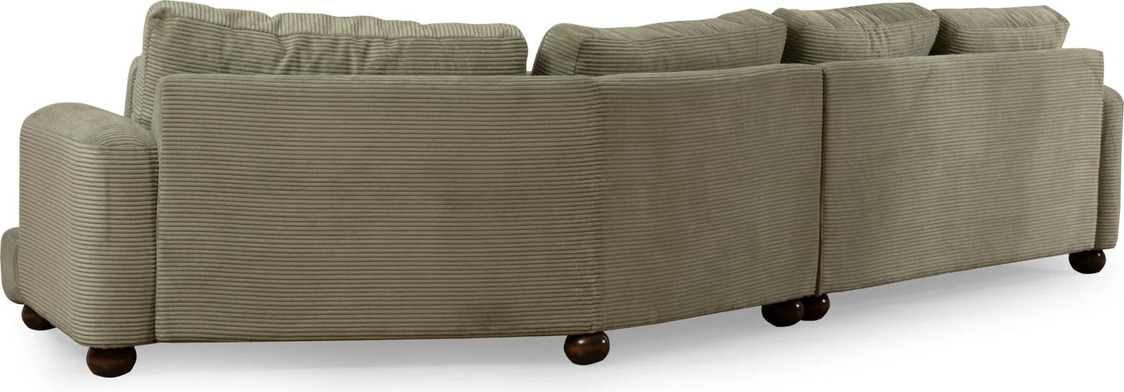 Kauç katër vendësh, ngjyrë e gjelbër, River 4 Seater Right (L2-Xc Right)