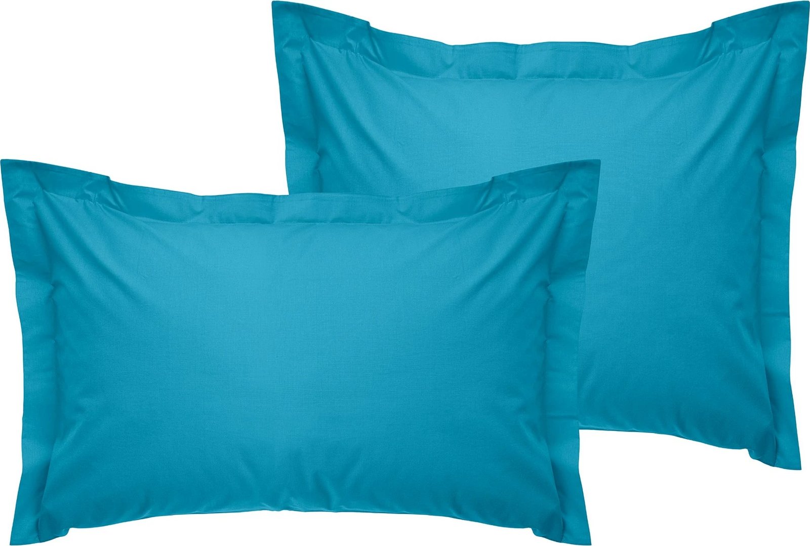 Set jastëkësh Oxford (2 copë), ngjyrë turquoise, L'essentiel, 61