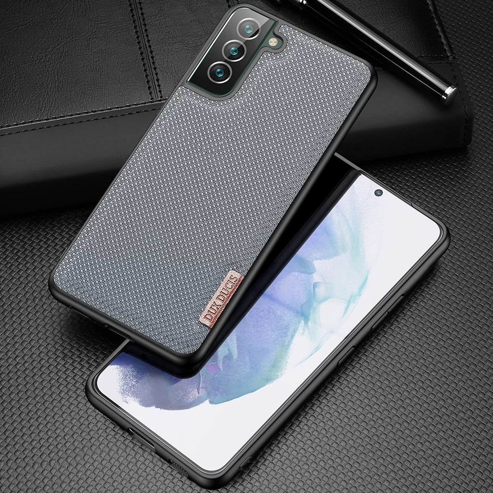 Mbështjellës Dux Ducis Fino për Samsung Galaxy S22+, najlon, Blu