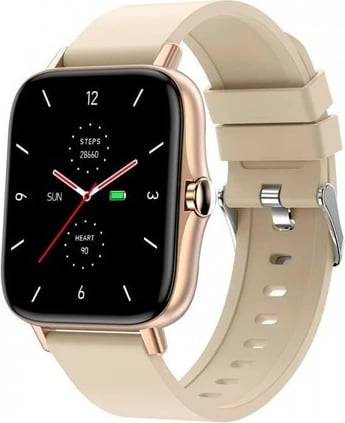 SmartWatch GARETT SPORT ACTIVITY GT GOLD STEEL (Waterproof IP67, 1.7" Touch)