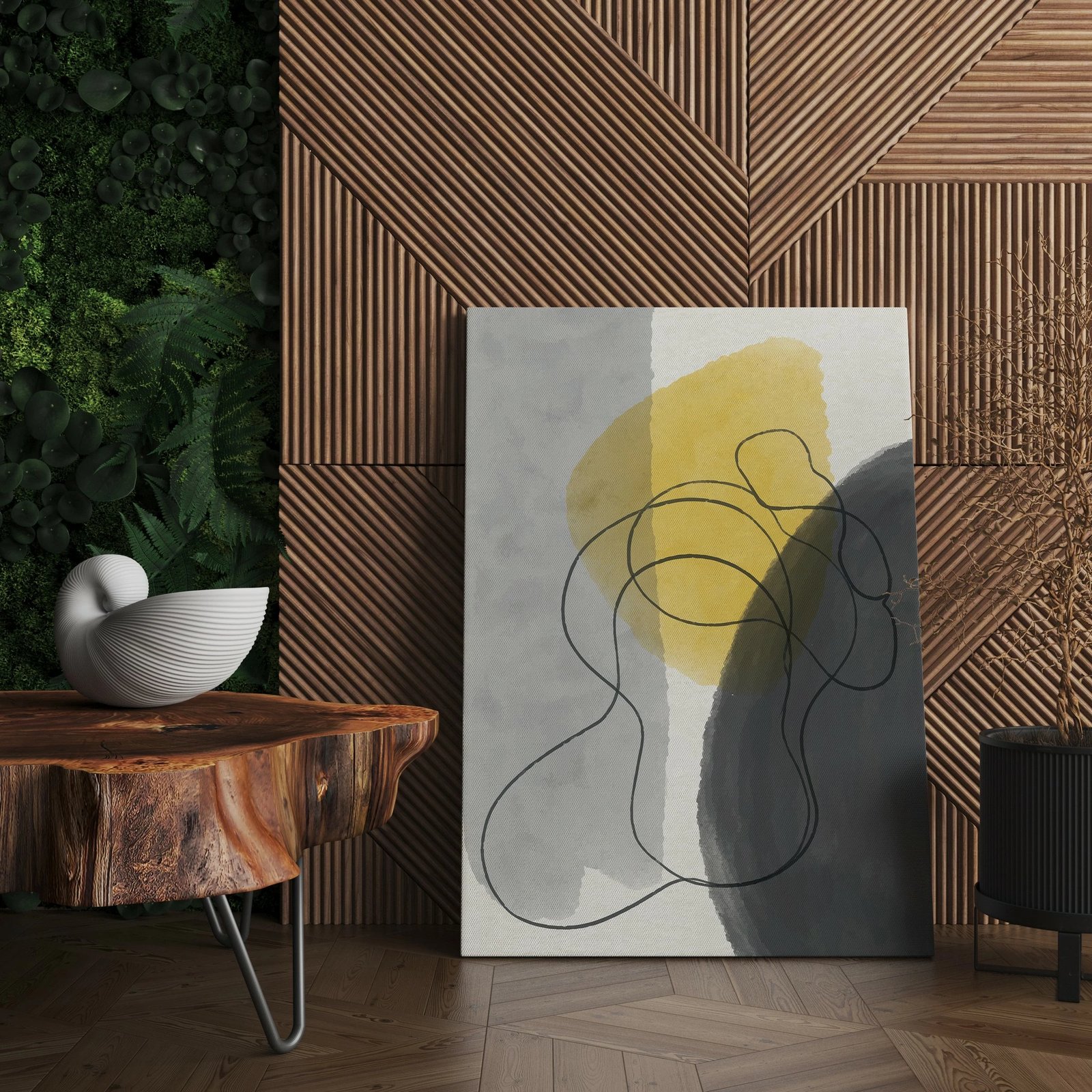 Pikturë dekorative në kanavacë Wallity, ASR_CNV25-1, 70x100 cm