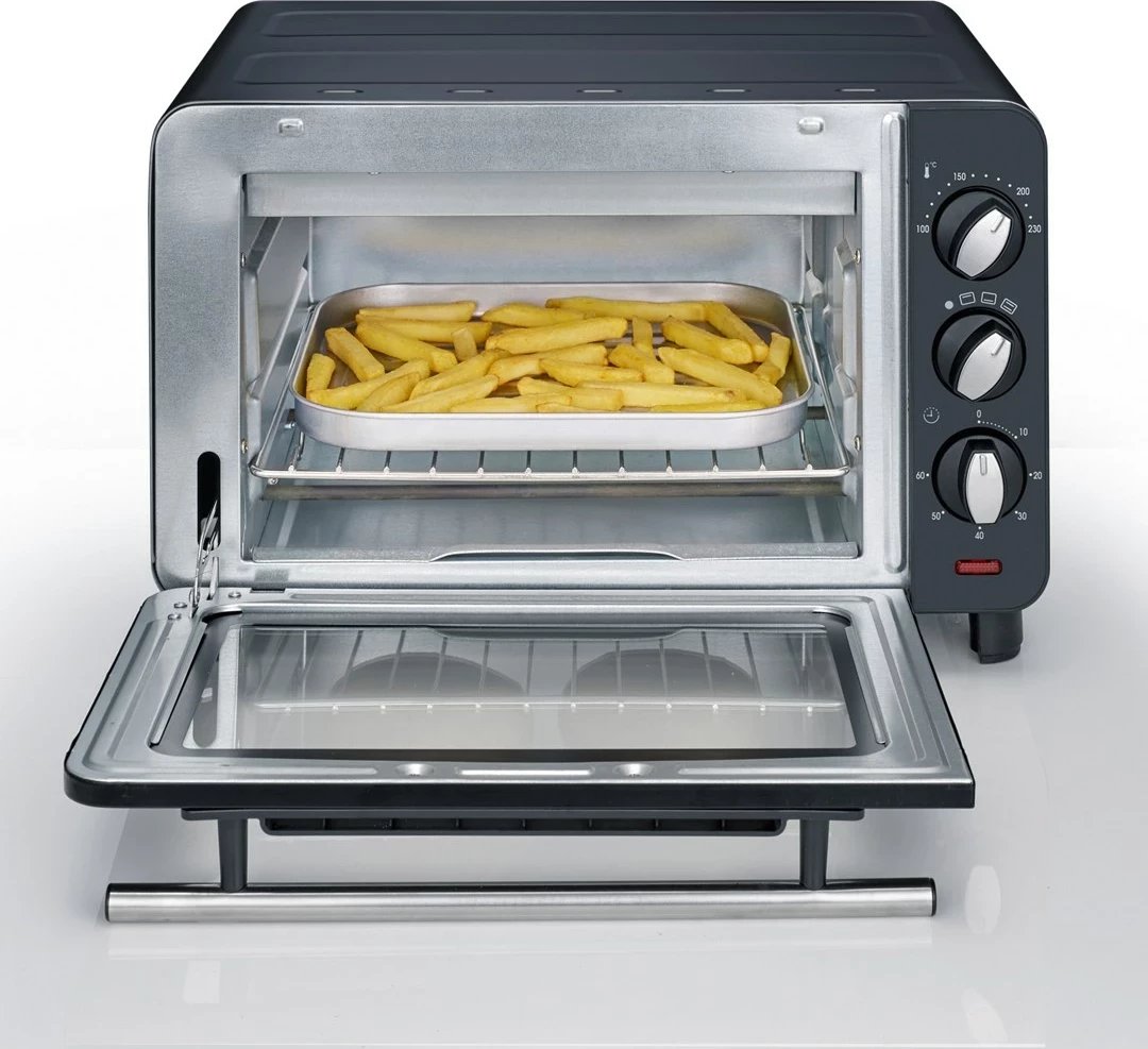 Mini furrë SEVERIN TO 2042, 14L, 1200W, e zezë