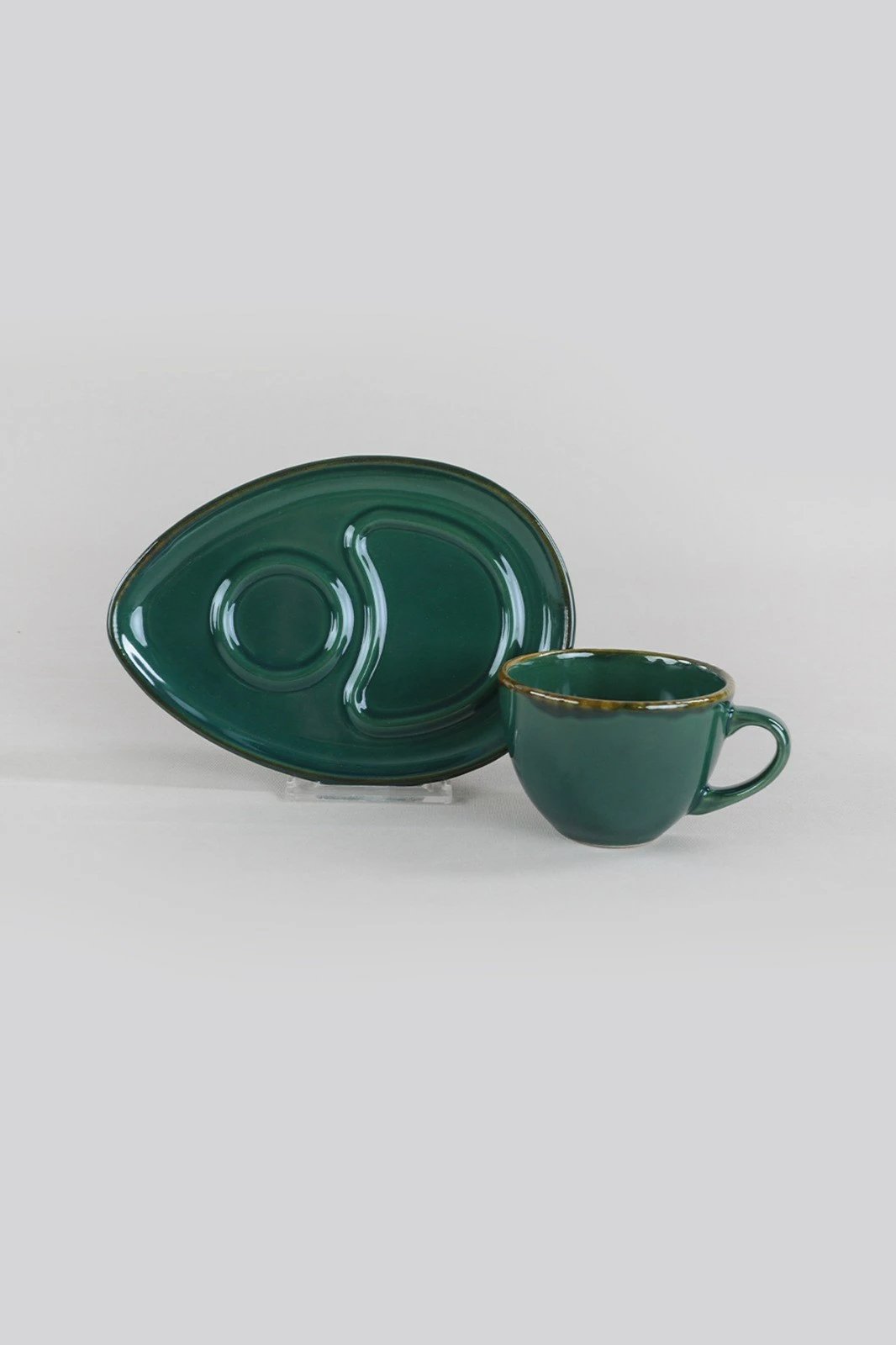 Set filxhanash kafeje (4 copë), Hermia Concept, jeshile, ST606004FRA5A839700MAGD200