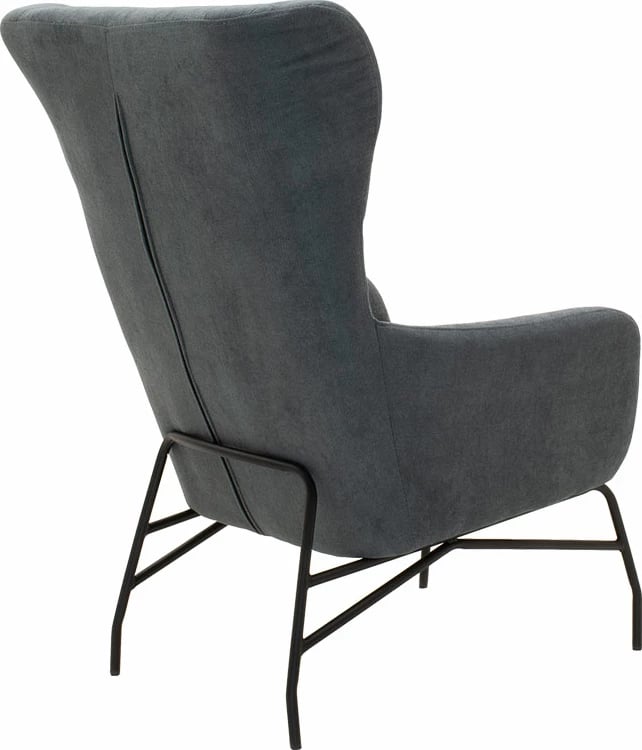 Fotel Rimbo, ngjyrë gri, 66x81x102cm