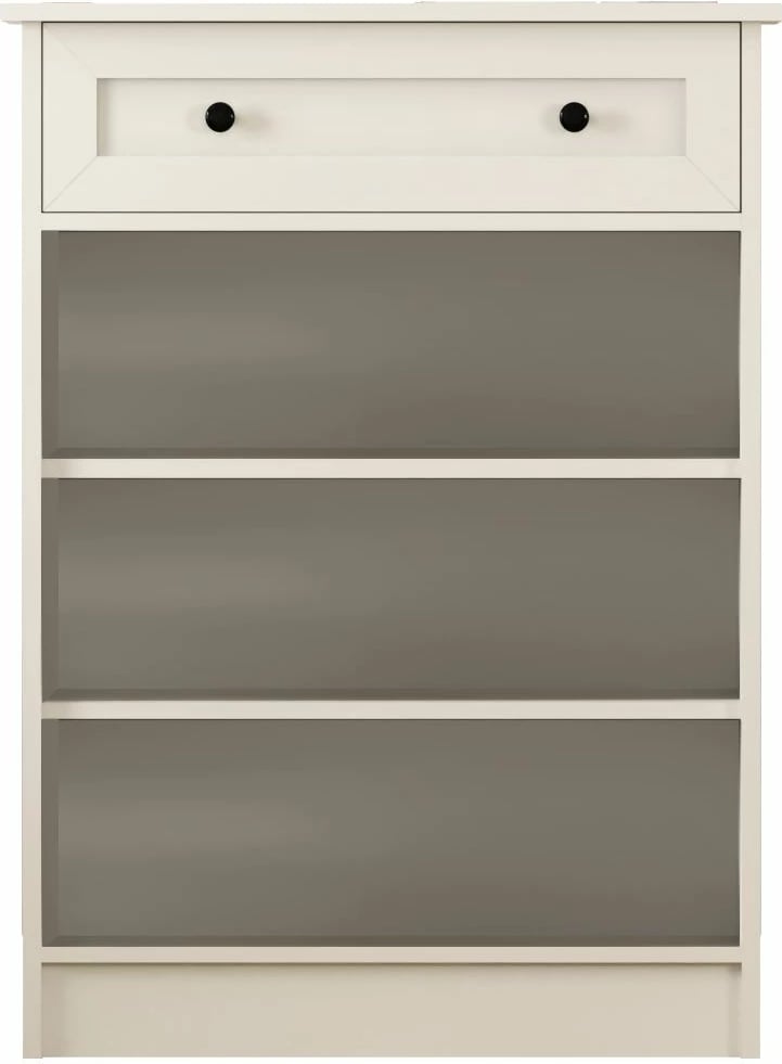 Komodë Skye Decor, RB-168-04, ngjyrë e bardhë mat