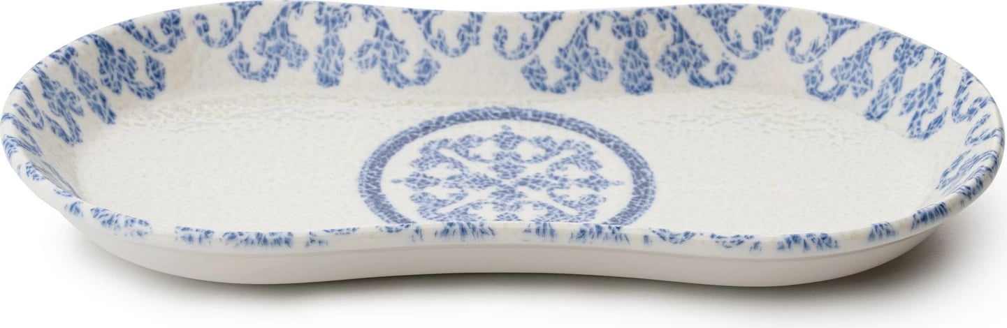 Set darke 27 cope, Hermia, N25003, porcelan, ngjyre bardh e kaltër