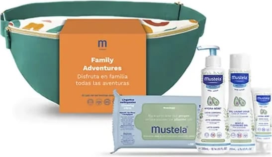 Set për kujdesin e lëkurës Mustela Banana Family Terraco, uniseks, 5 copë