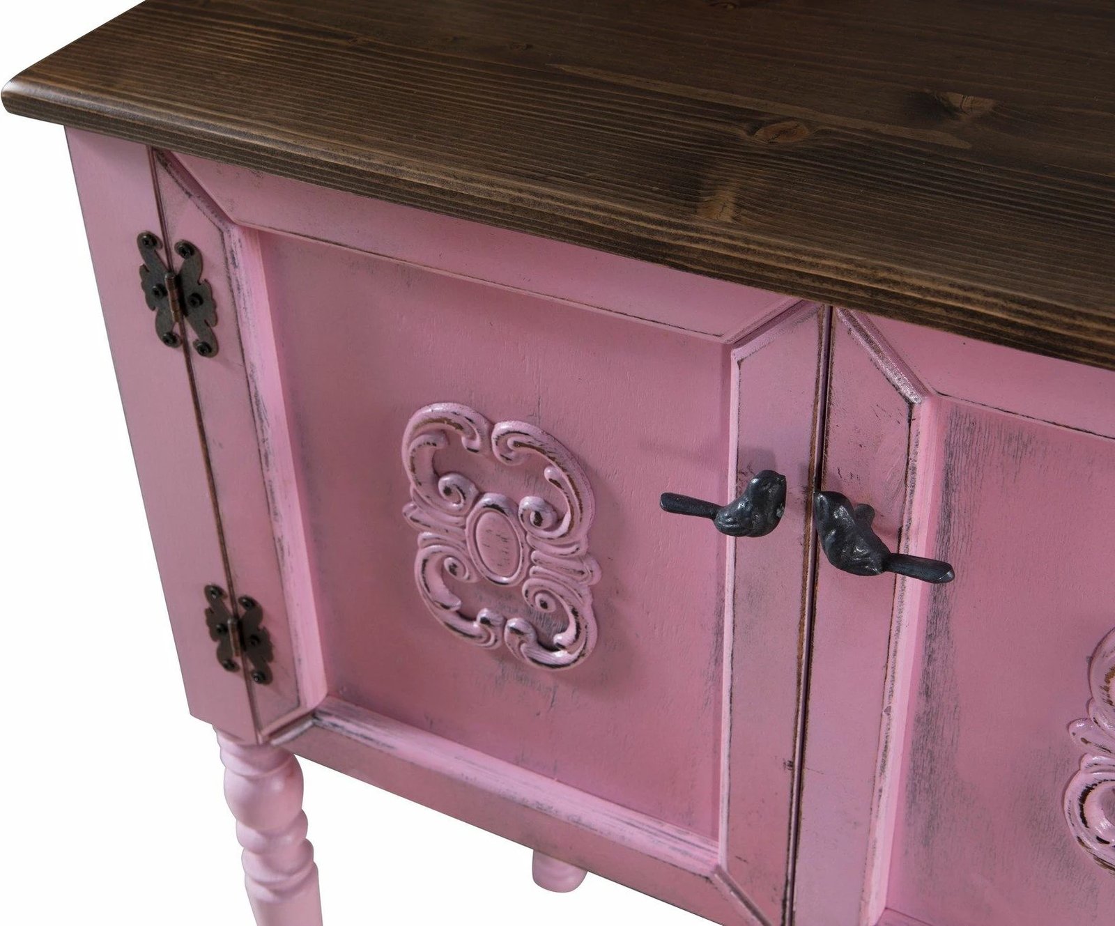 Komodinë rozë Hanah Home, Ada Dresser