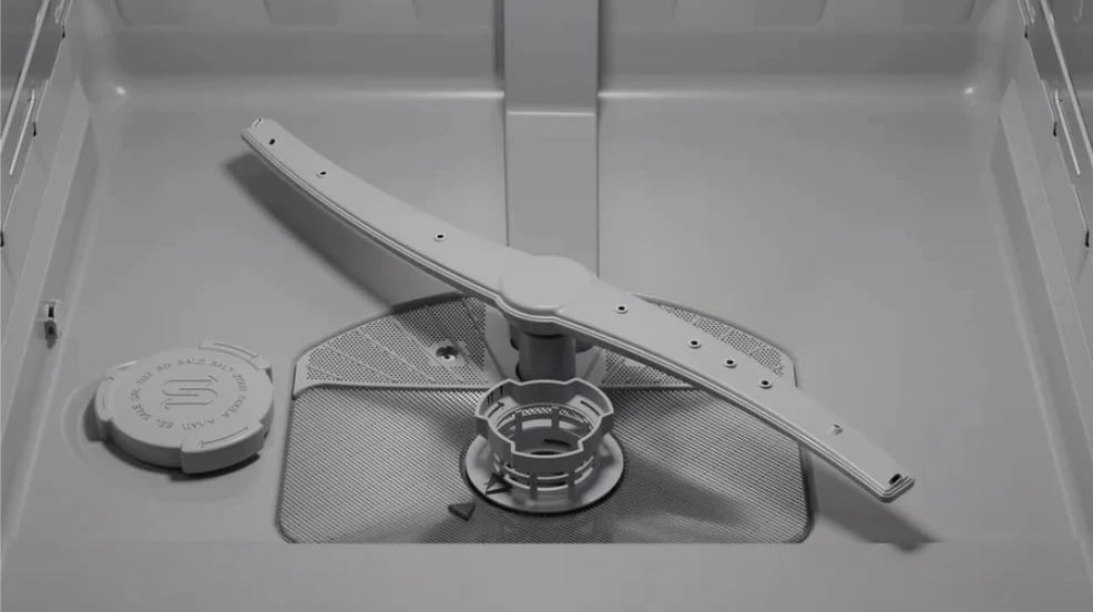 Lavastovilje e integrueshme frontale, Bosch SMU2HVS06E, 14 sete, 60 cm, 46 dB, Klasa C, Home Connect, ExtraDry, inox