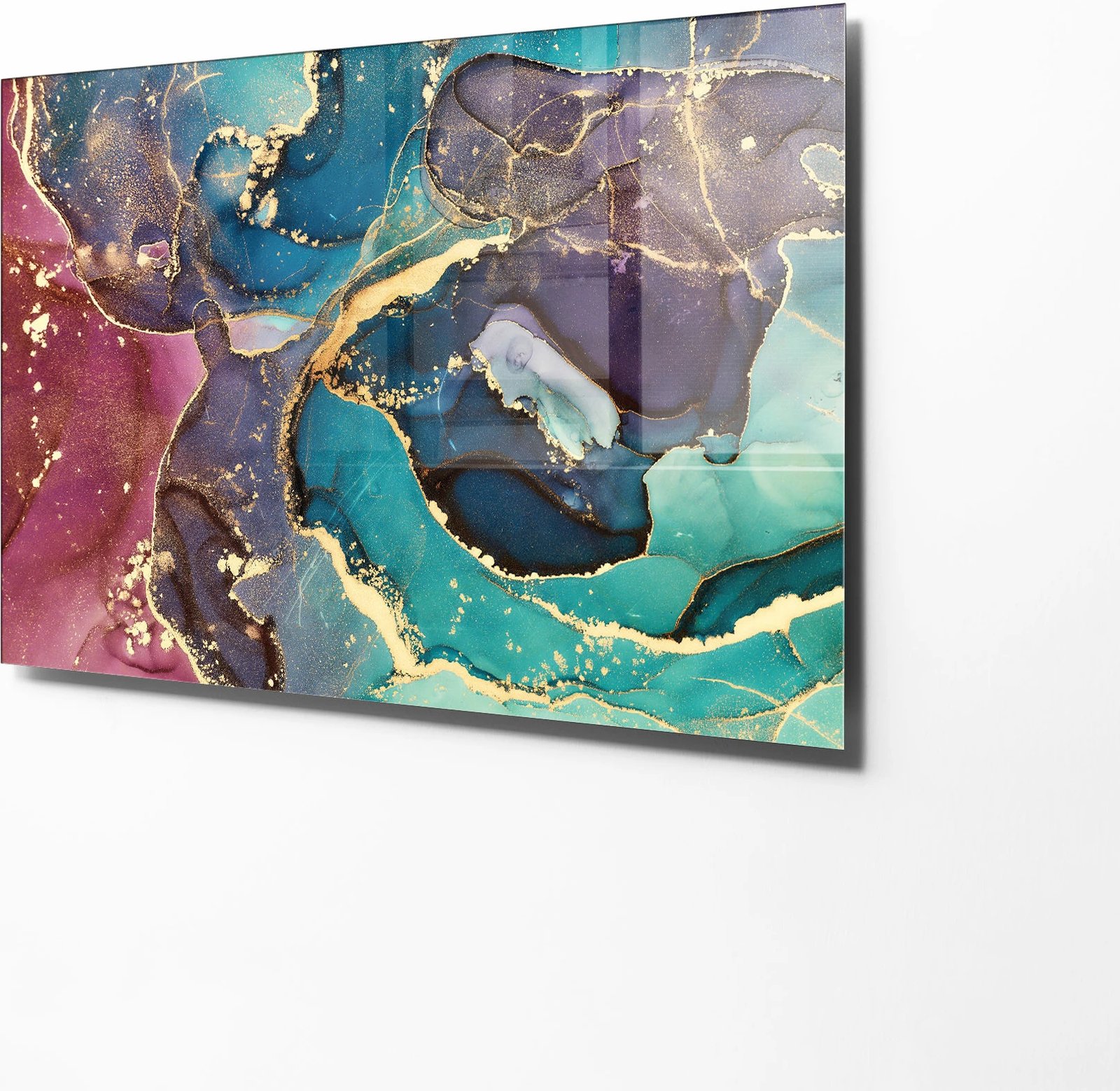 Pikturë dekorative prej xhami të temperuar, shumëngjyrëshe, Wallity 2077, 50x70cm