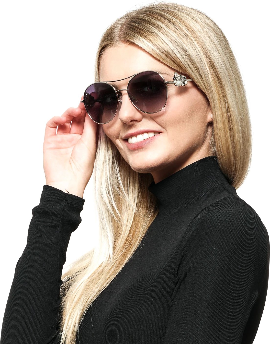 Syze dielli për femra Swarovski, hiri