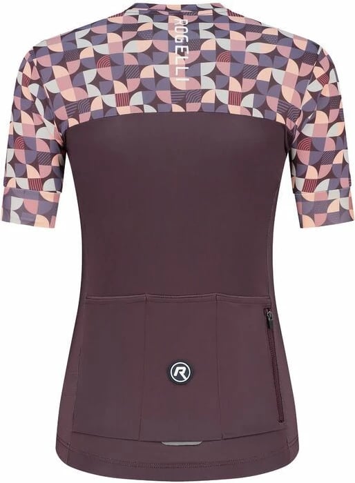 Maicë sportive Rogelli, burgundy-coral