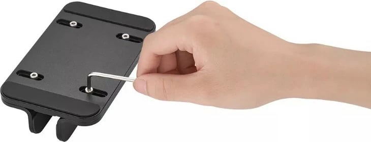 Mbajtëse vertikale për laptop Neomounts NSLS300BLACK, alumini, 11-17 inç, e zezë