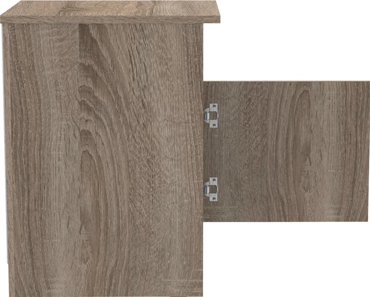 Komodinë anësore Galdi, ngjyrë sonoma truffle, 40x45x60cm