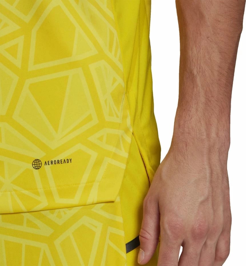Maicë portieri për meshkuj adidas, e verdhë