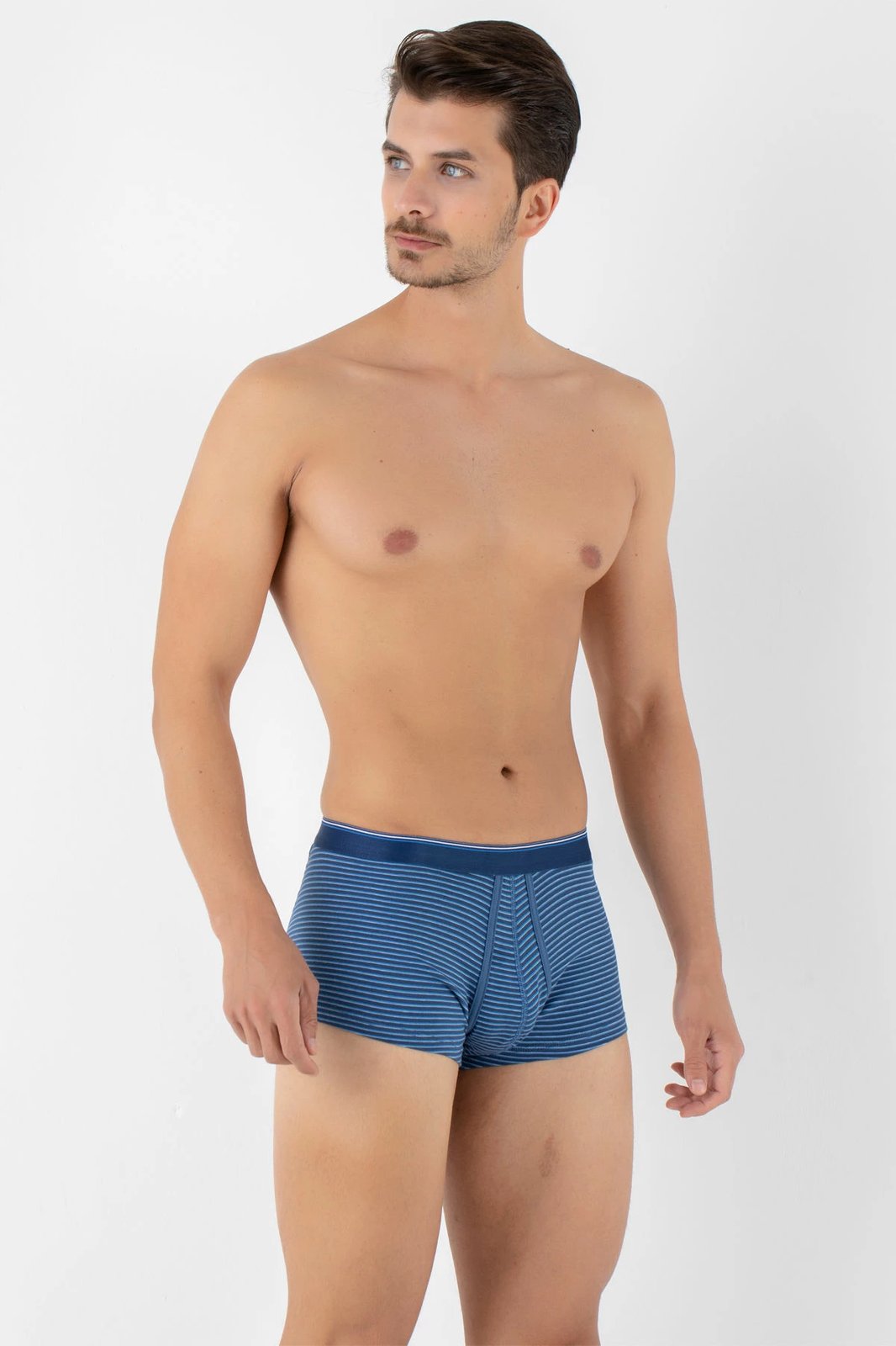 Boxer i shkurtër Jumeon, ngjyrë e kaltër, 002-000372