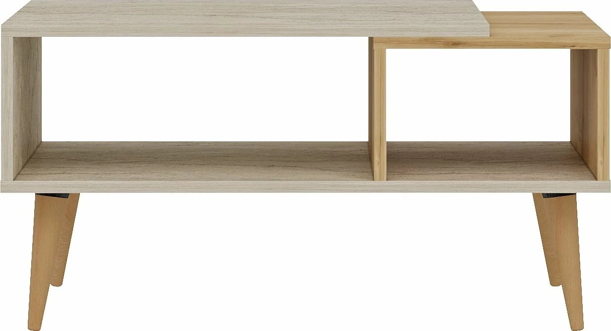 Tavolinë kafeje Skye Decor, Austin, travertin, lisi safir