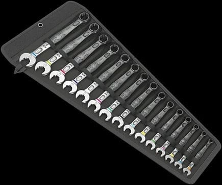 Set çelësash kombinues WERA 05020302001, Zi