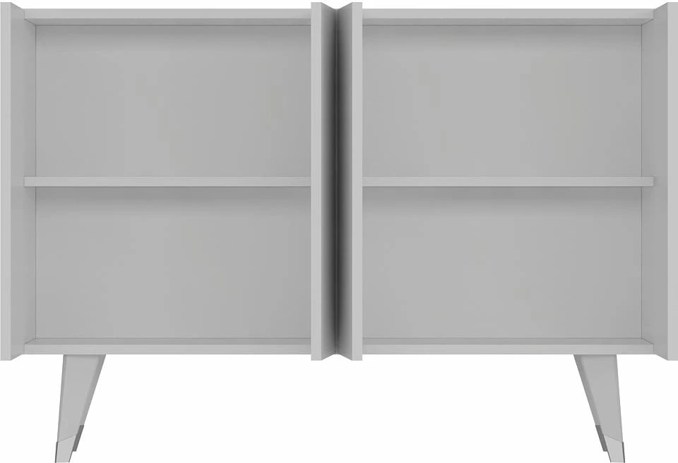 Konsolë Skye Decor, 8163KM-32, e bardhë, argjend