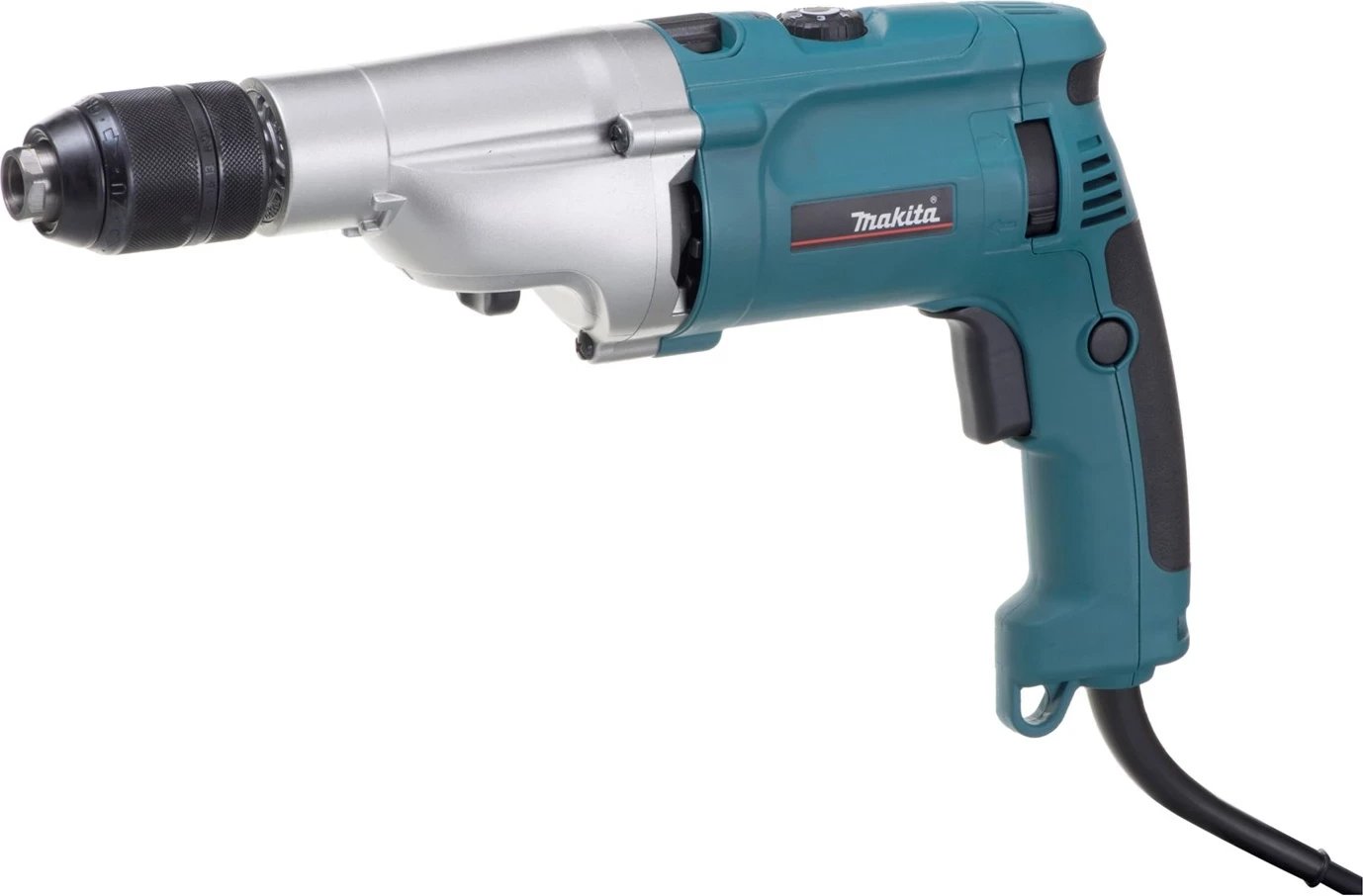 Makita HP2071J, 2900 RPM, 2.5 kg, Zi, Blu, Argjendtë