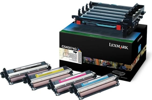 Trommel kit Lexmark C54x/X54x, CMYK, rreth 30.000 faqe