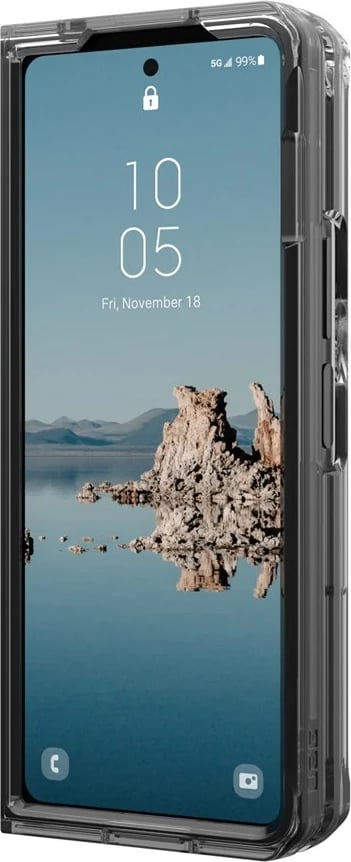 Mbështjellës Urban Armor Gear 21421511313A për Samsung, 7.6", Transparent, Bardhë