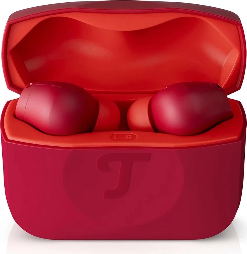 Kufje Teufel AIRY TWS 2, True-Wireless, Bluetooth, ruby red