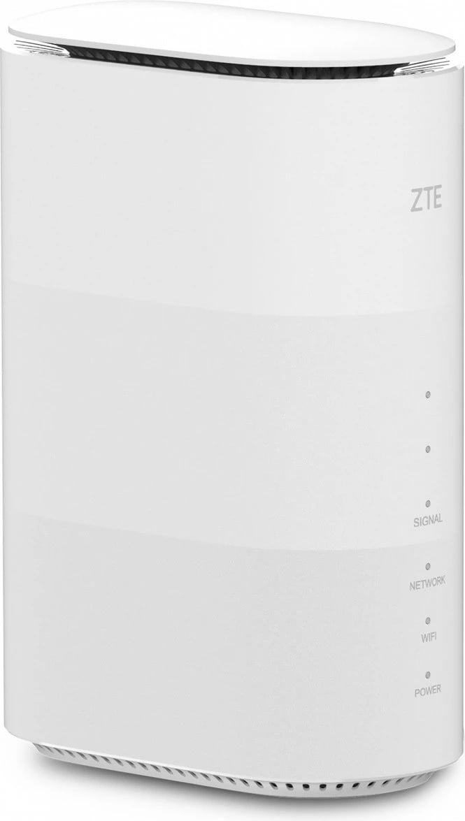 Router ZTE G5B MC888B, 5G, Wi-Fi 6, 3600 Mbps, i bardhë