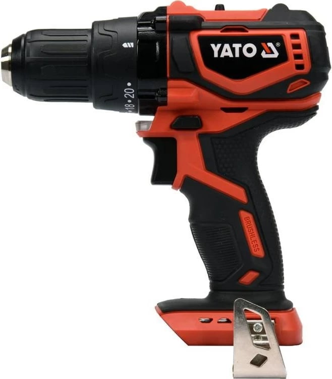 Makine shpimi Yato YT-82795, 2000 RPM, pa çelës, 1.2 kg, Zi, Kuqe Makine shpimi Yato YT-82795, 2000 RPM, pa çelës, 1.2 kg, Zi, Kuqe