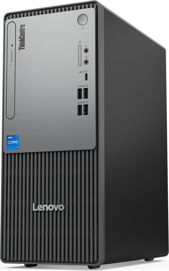 Kompjuter Lenovo ThinkCentre neo 50t, Intel Core i3 i3-14100, 8 GB RAM, 256 GB SSD, Windows 11 Pro, Zi, Gri