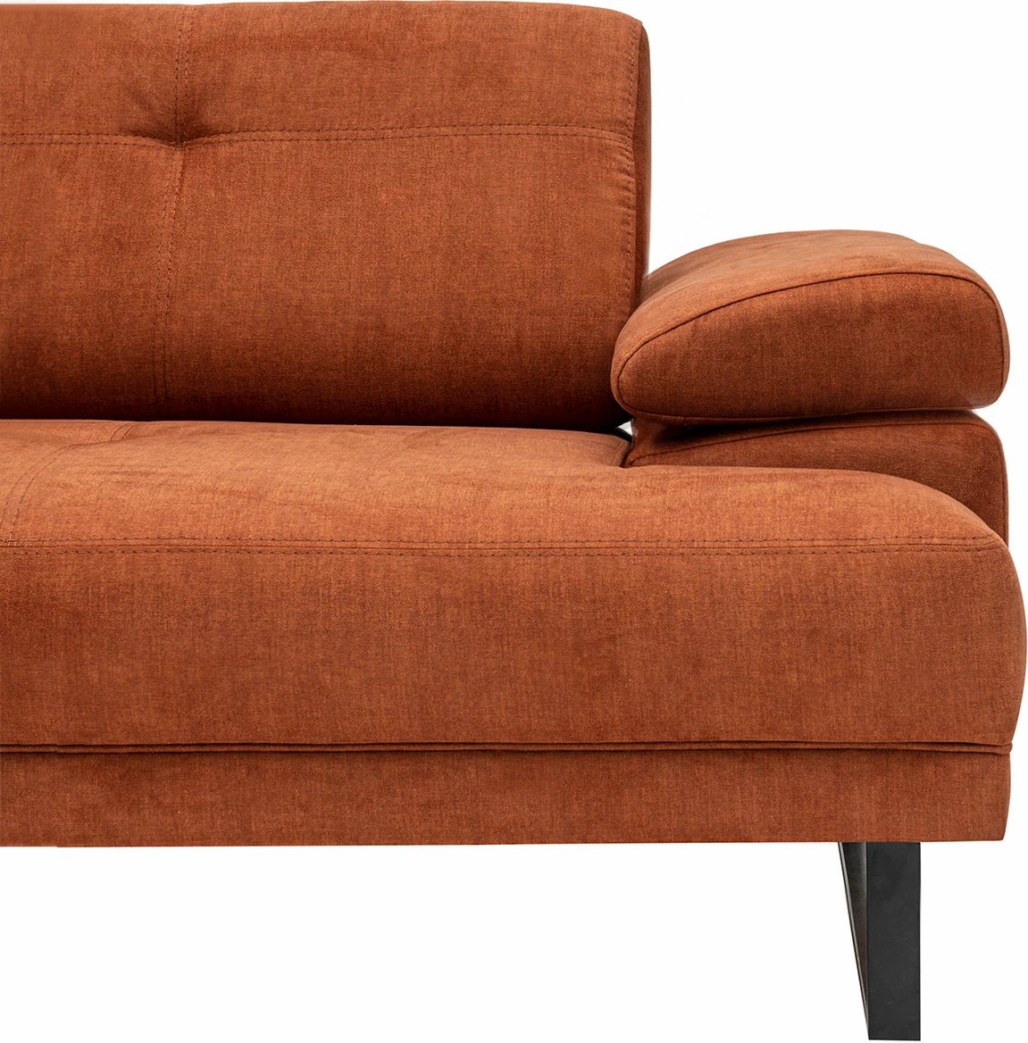 Këndare Atelier del Sofa Mustang, e madhe, kënd i majtë, portokalli