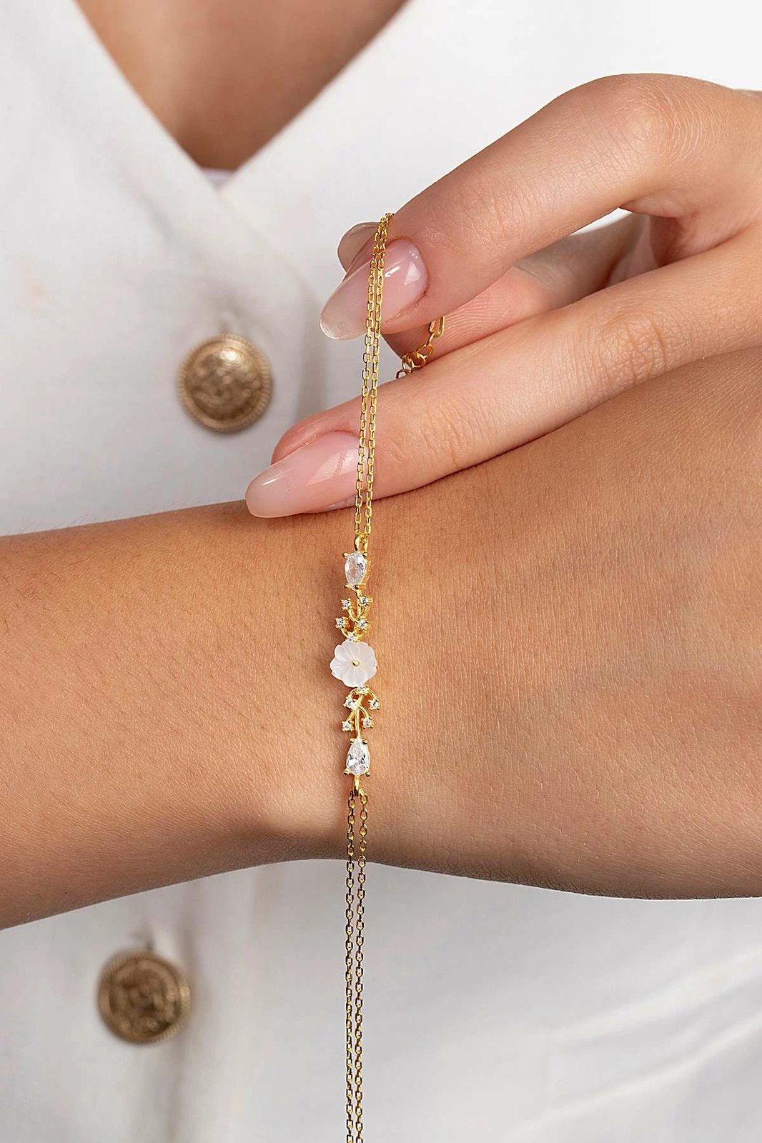 Byzylyk argjendi ngjyrë ari Jumeon, FA183169A