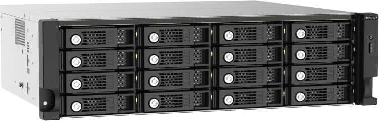 Kasë serveri QNAP TL-R1620SEP-RP, 16-bay, rackmount 3U, SAS 12Gbps, JBOD, e zezë