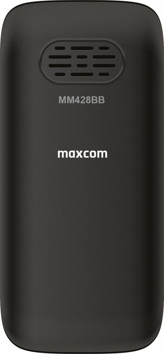 Celular Maxcom MM428L BB POLIPHONE, butona të mëdhenj, i zi