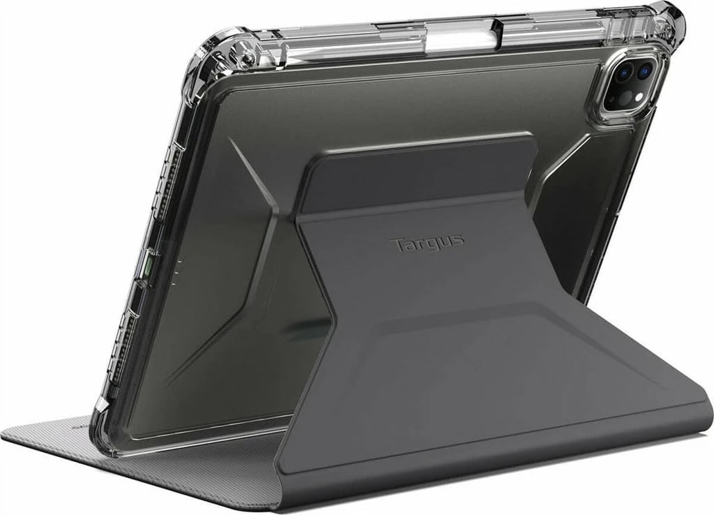Mbështjellës Targus Pro-Tek Clear Case për iPad Pro 11-inch (M4), plastikë, stand mode, i zi