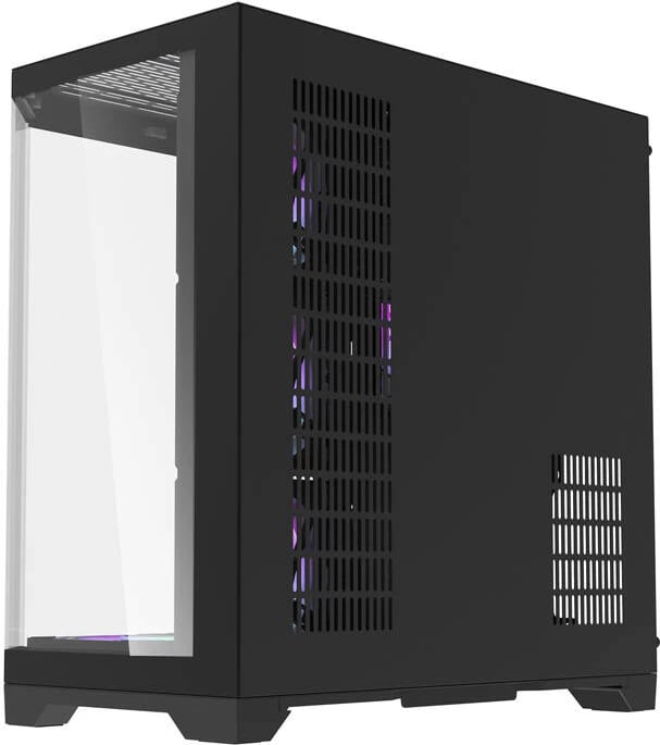 Kasë Darkflash FT418 PRO me 7 ventilatorë aRGB, Midi Tower, e zezë