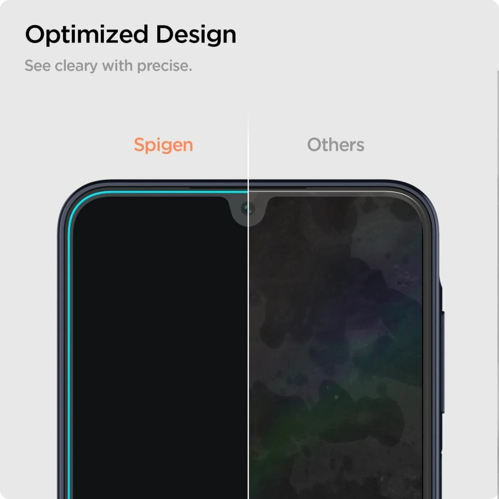 Mbrojtës ekrani xham i temperuar Spigen Glas.tR Slim për Samsung Galaxy A16 4G/5G, 2 copë, Transparent