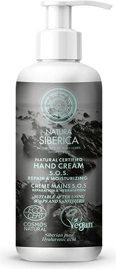 Krem për duar unisex Natura Siberica S.O.S. Reparacion & Hidratacion 250ml