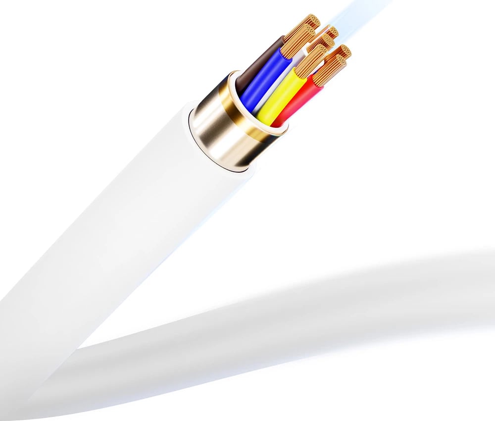 Kabllo USB-C në USB-C 3mk Hyper Silicone Cable, 2m, 100W, e bardhë Kabllo USB-C në USB-C 3mk Hyper Silicone Cable, 2m, 100W, e bardhë