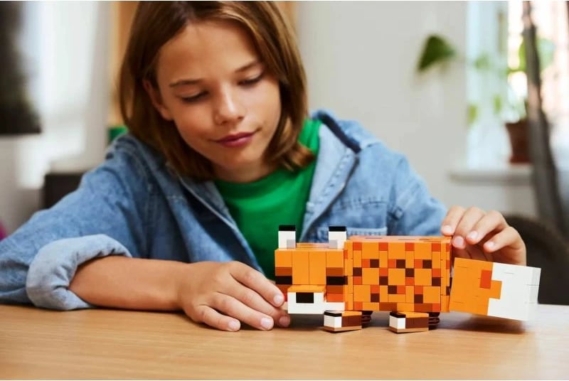 Lego Minecraft lodër fëmijë Fox