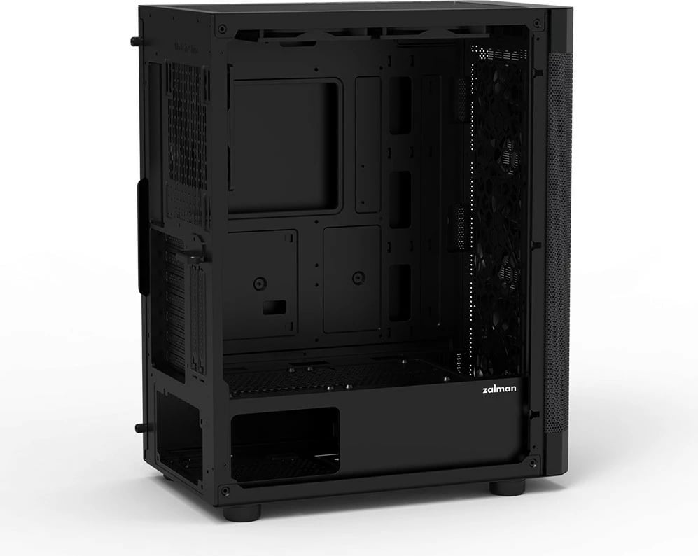 Kasë Zalman I4, Midi Tower, ATX/Micro ATX/Mini ITX, 6 ventilatorë, e zezë
