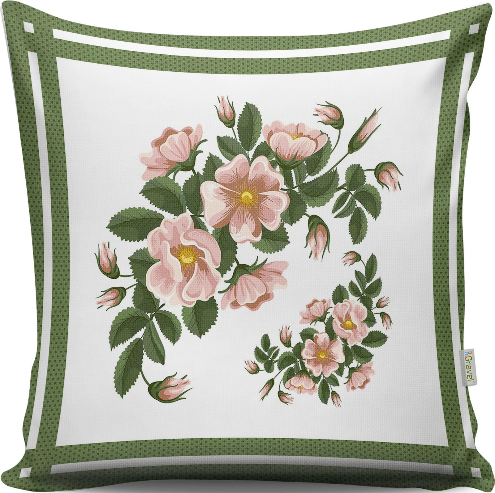 Jastëk dekorativ, shumëngjyrësh, Evila Originals, A13091, 43x43cm