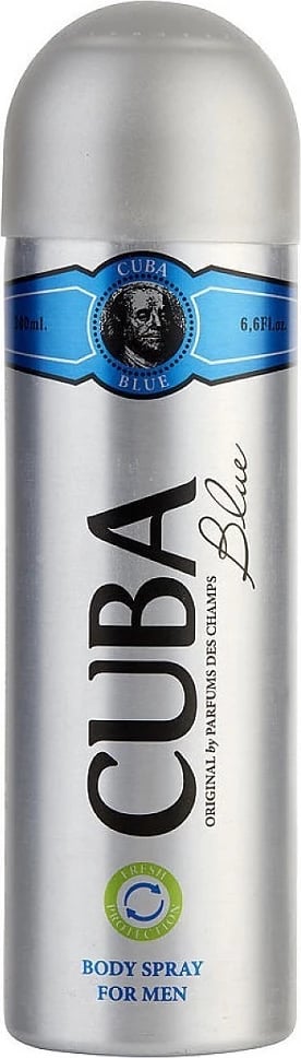 Deodorant spray për meshkuj Cuba Original Blue 200ml